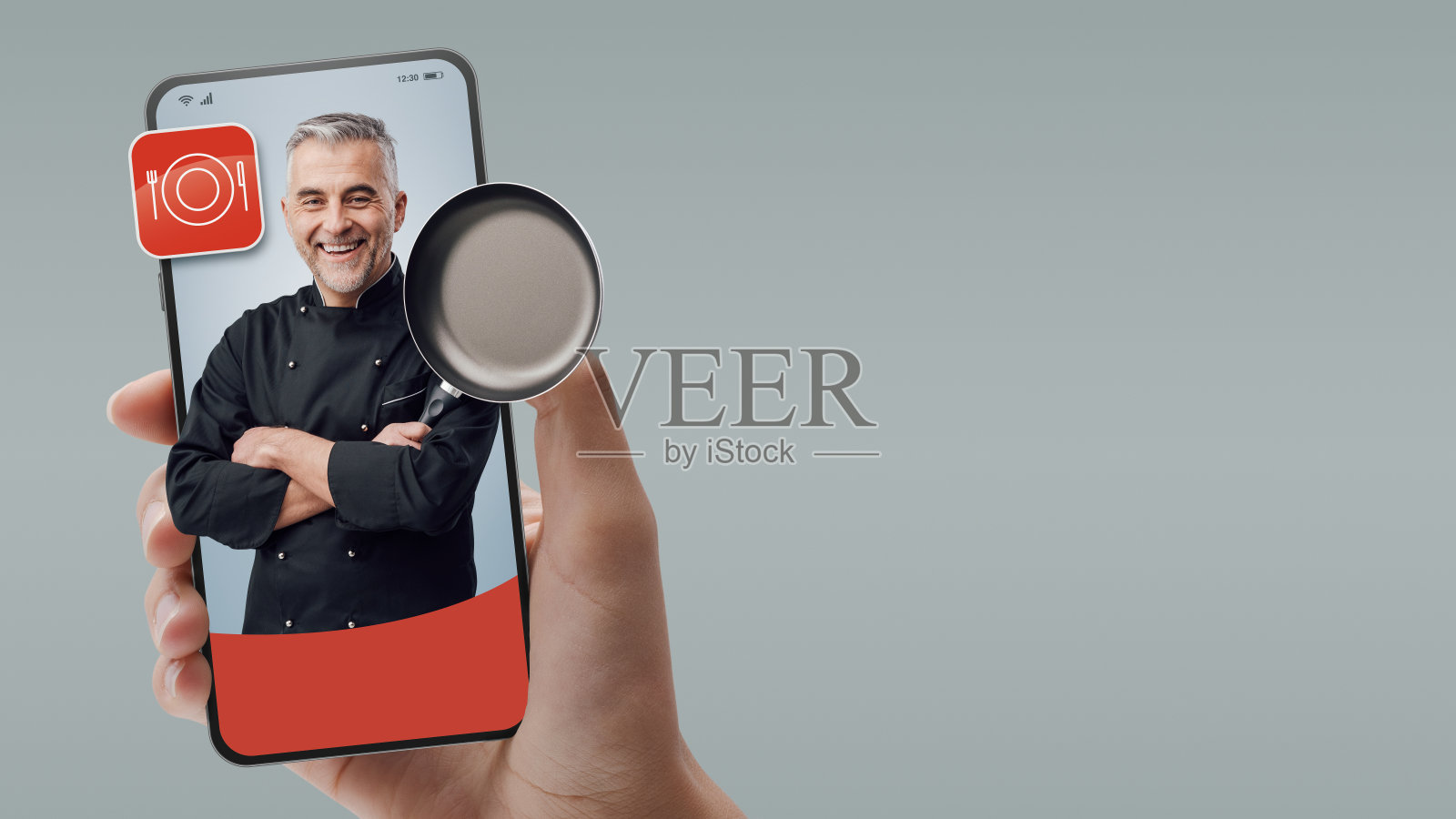 网上雇佣专业人士:私人厨师照片摄影图片