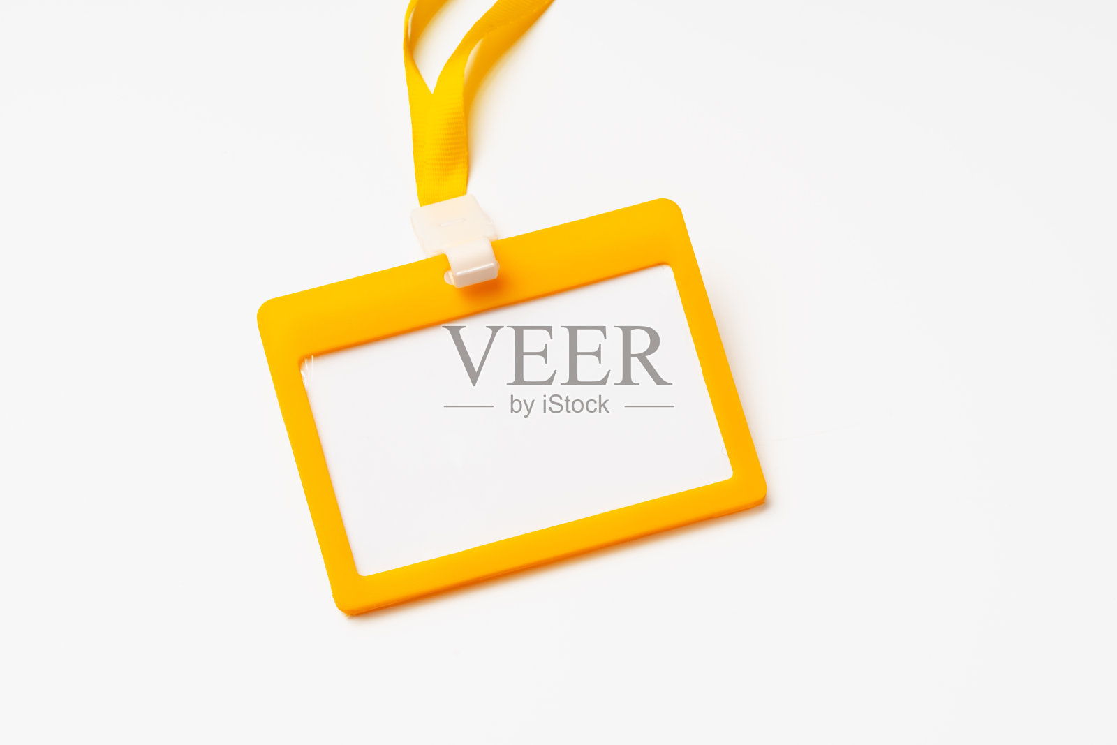 空白徽章在白色背景复制空间照片摄影图片