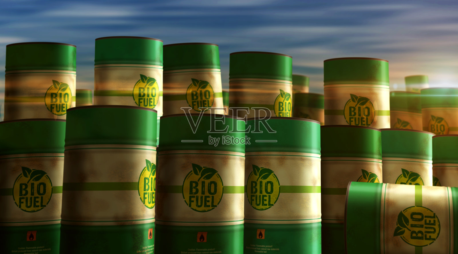 生物燃料原油布伦特原油成排照片摄影图片