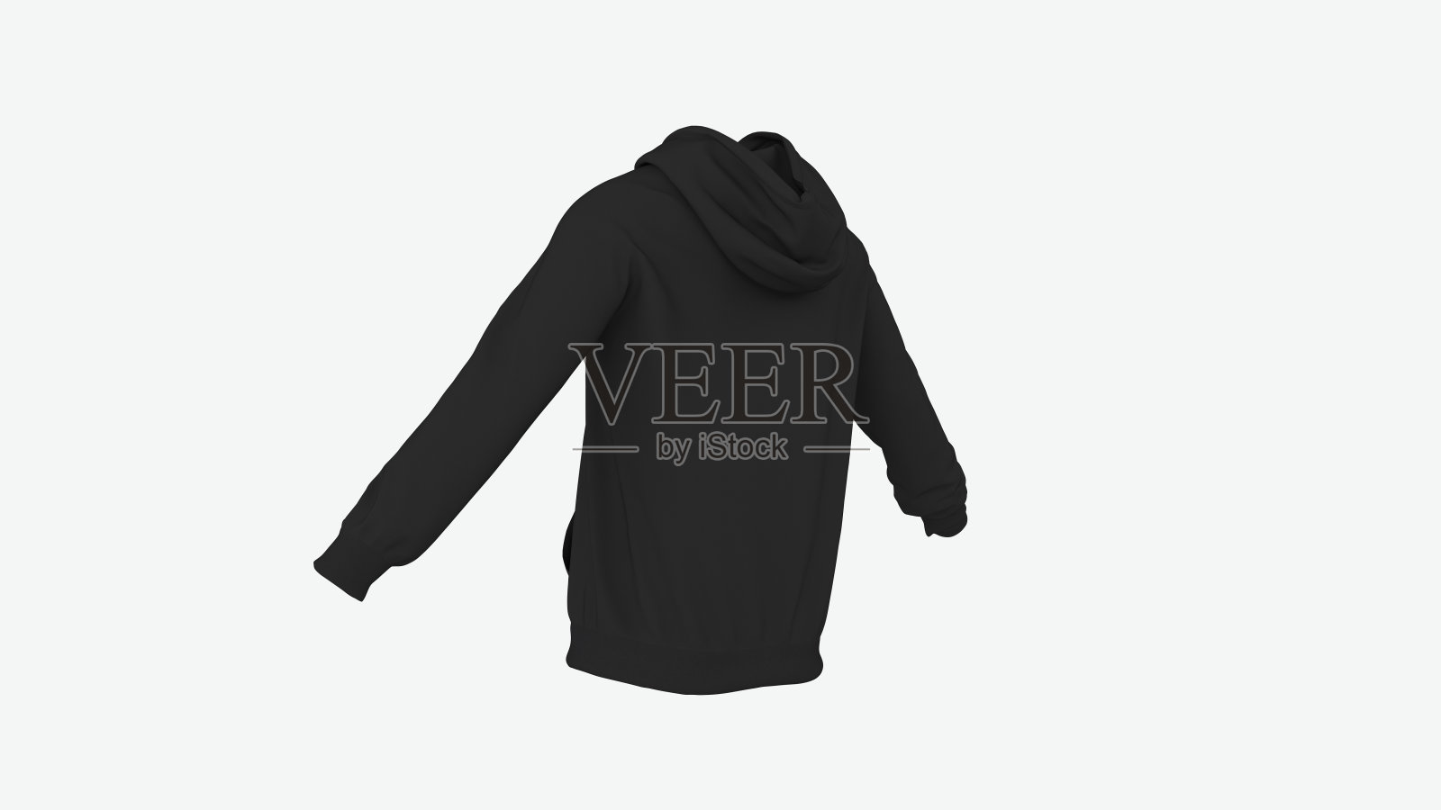 黑色运动服夹克3d图像照片摄影图片