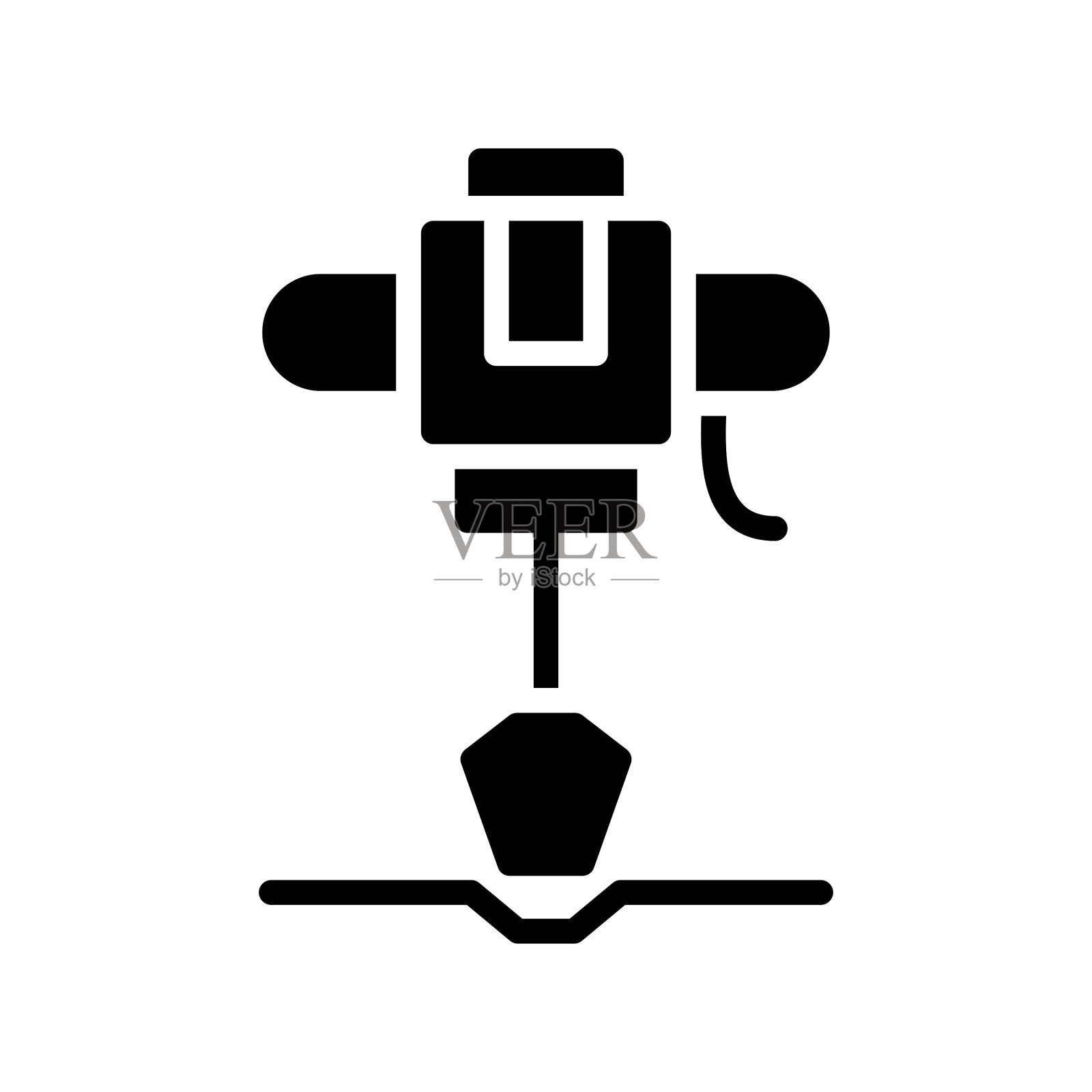 路钻图标插画图片素材