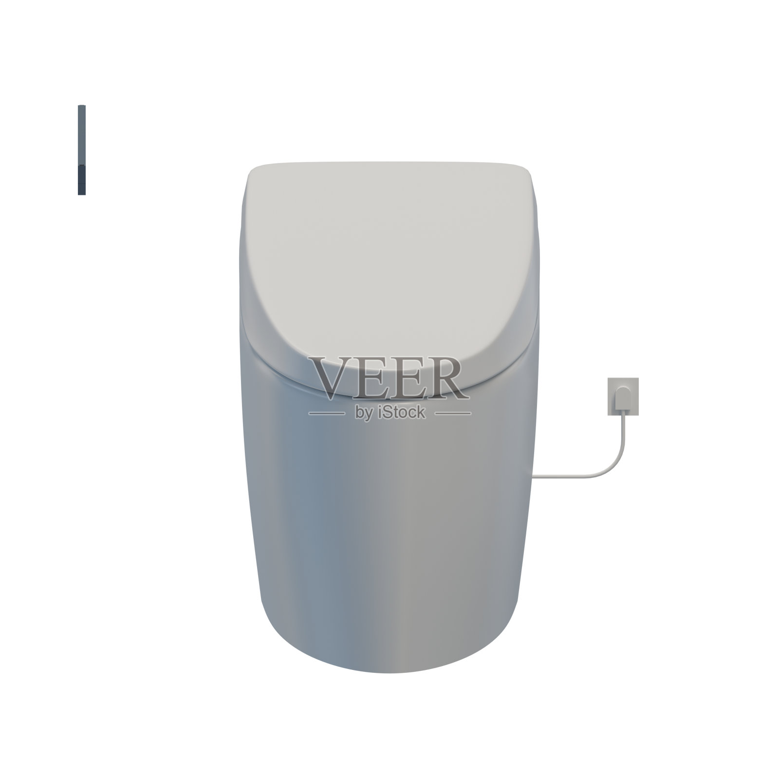 厕所3D设计元素插画图片素材