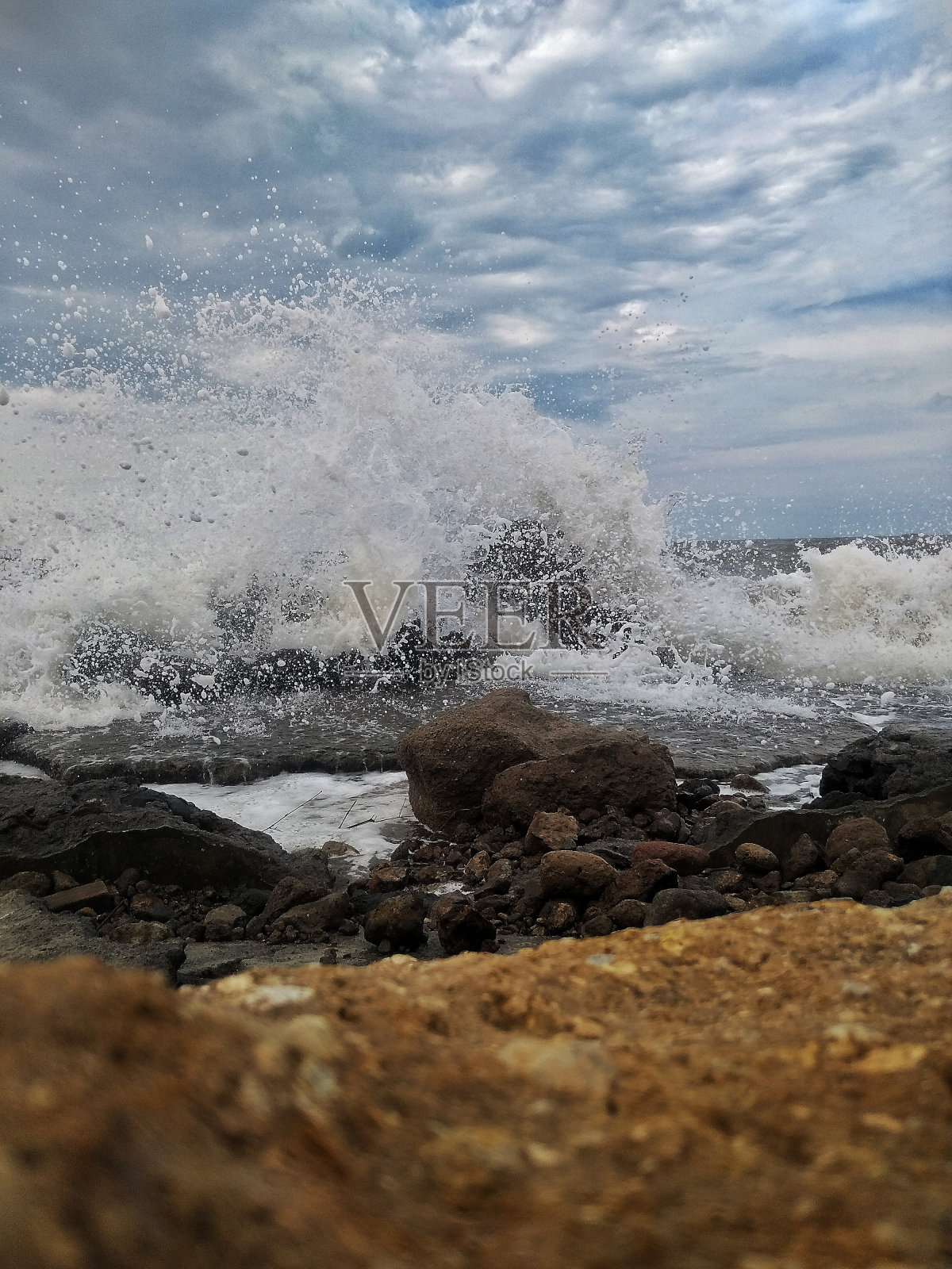 海浪照片摄影图片