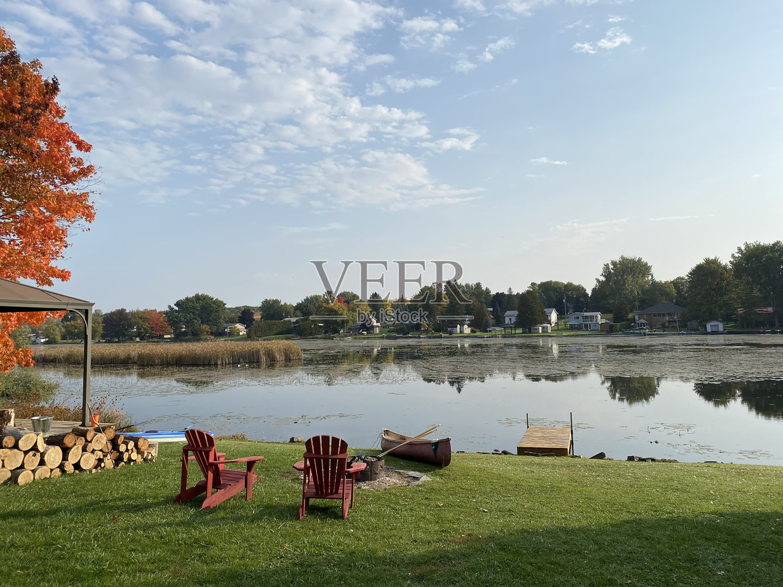 湖景镇的照片摄影图片