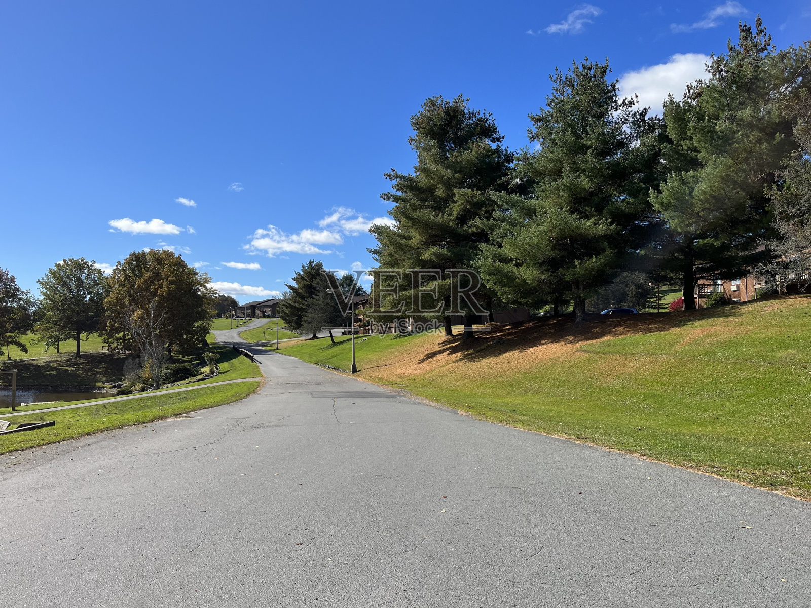 卡茨基尔的路照片摄影图片