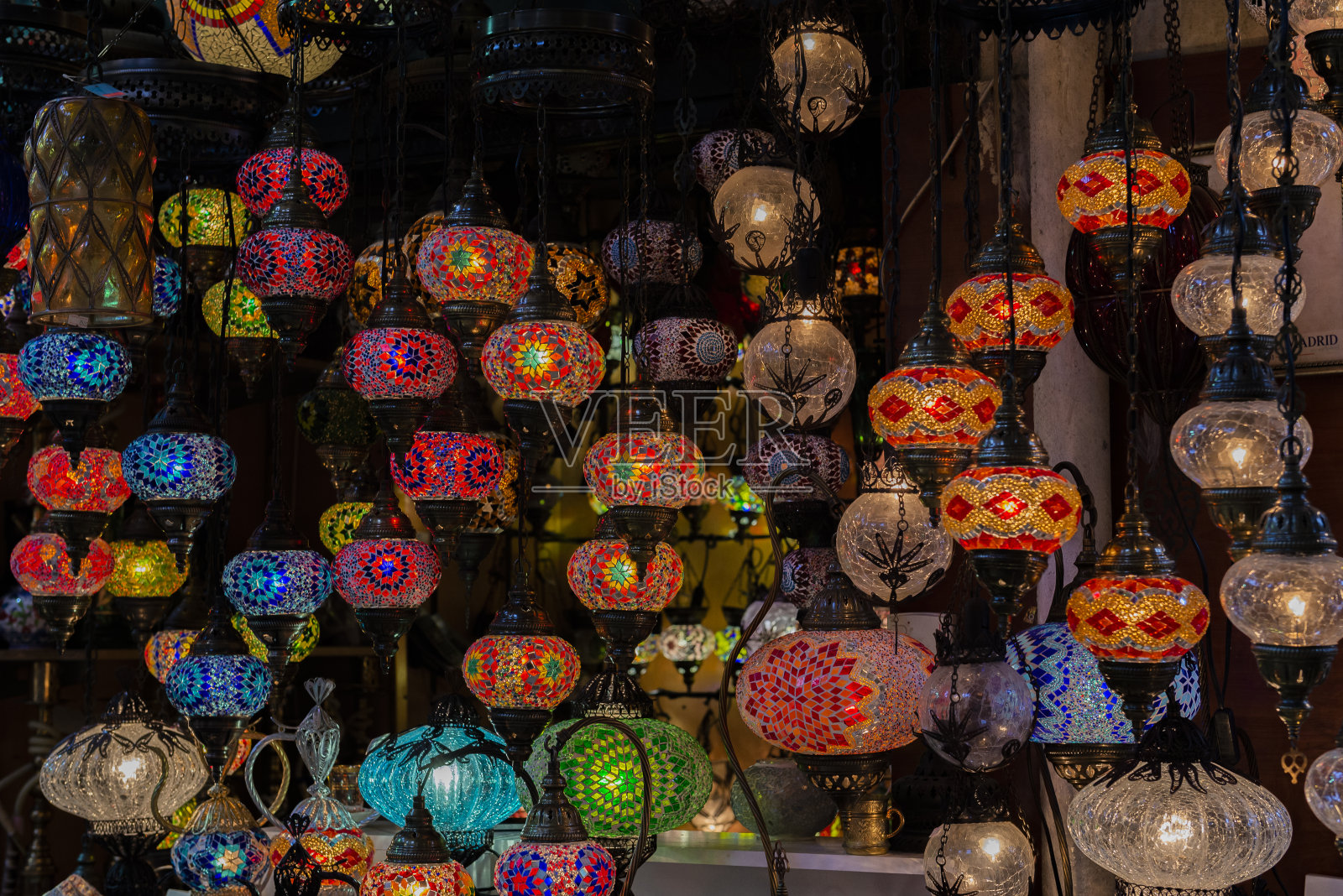 伊斯坦布尔大集市内照片摄影图片