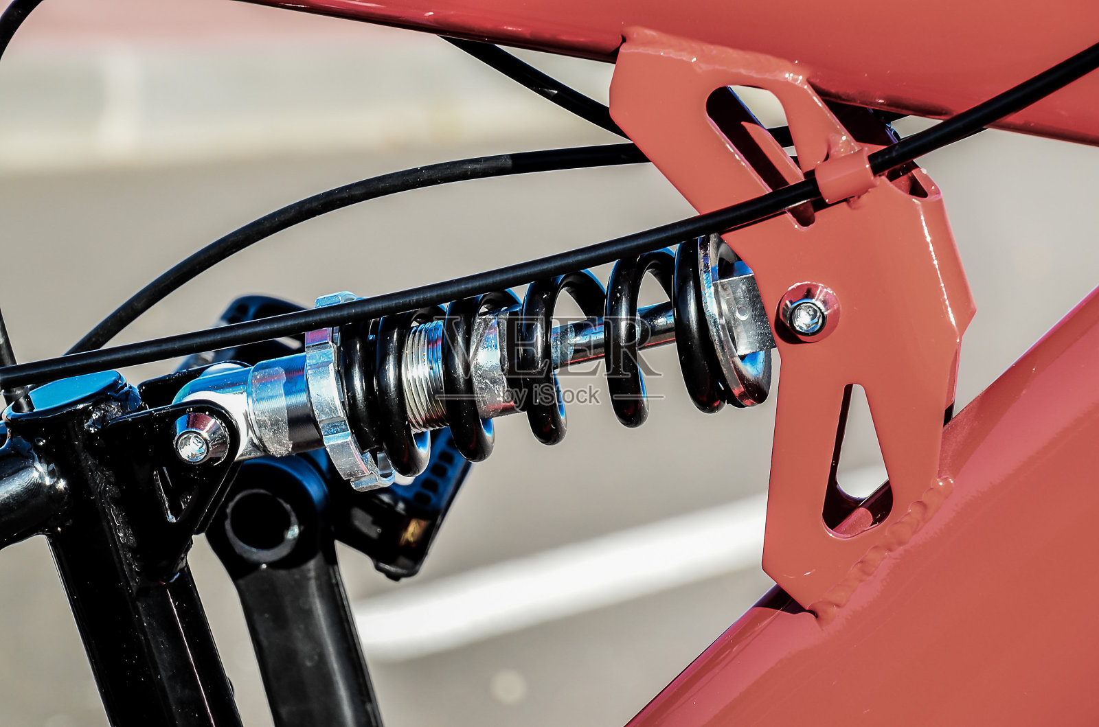 全悬架山地车照片摄影图片