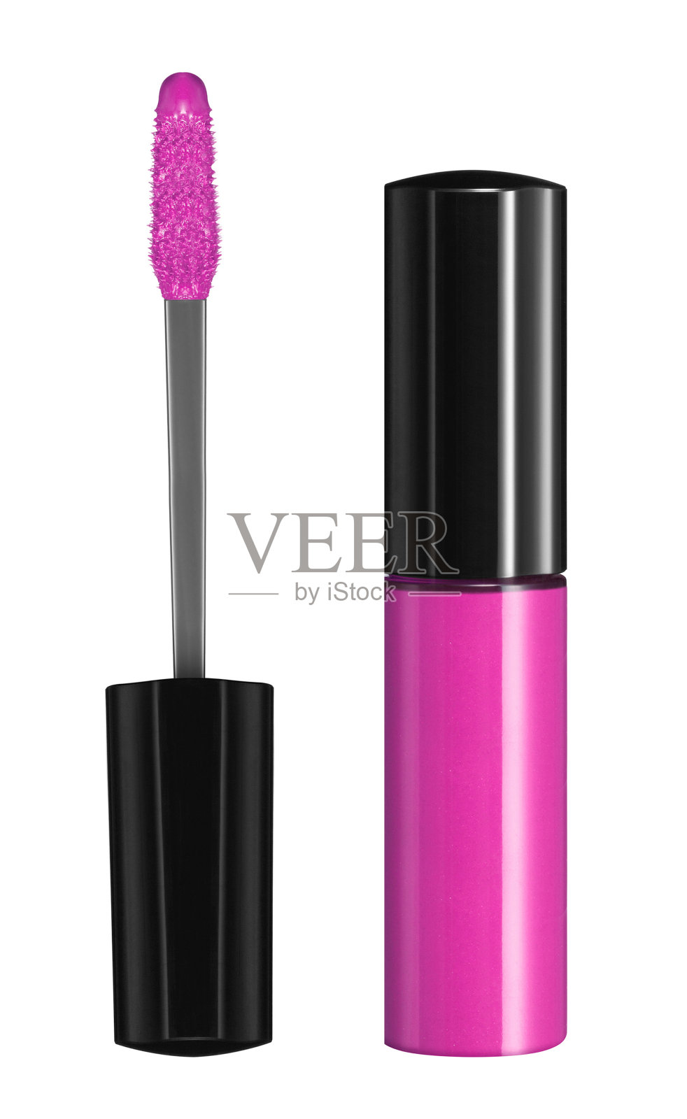 唇彩分离照片摄影图片