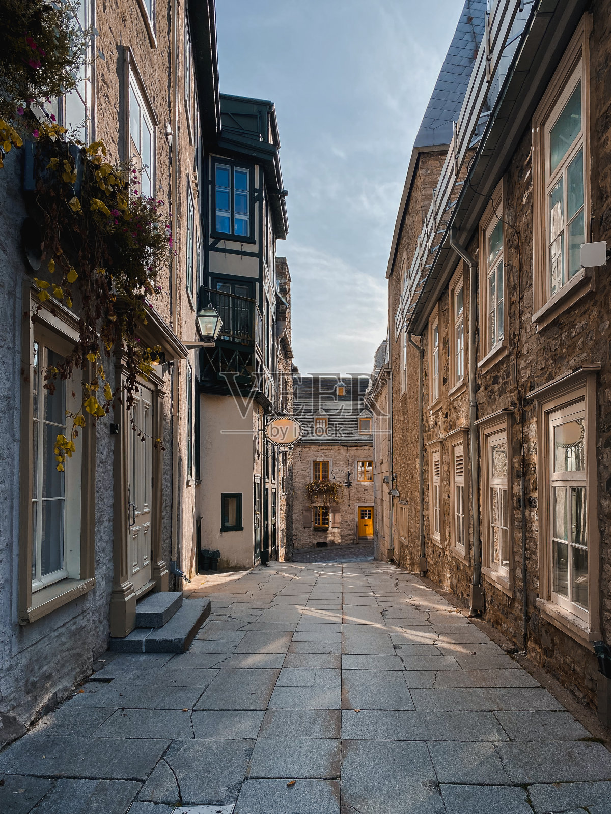 魁北克市，加拿大。2022年10月。照片摄影图片