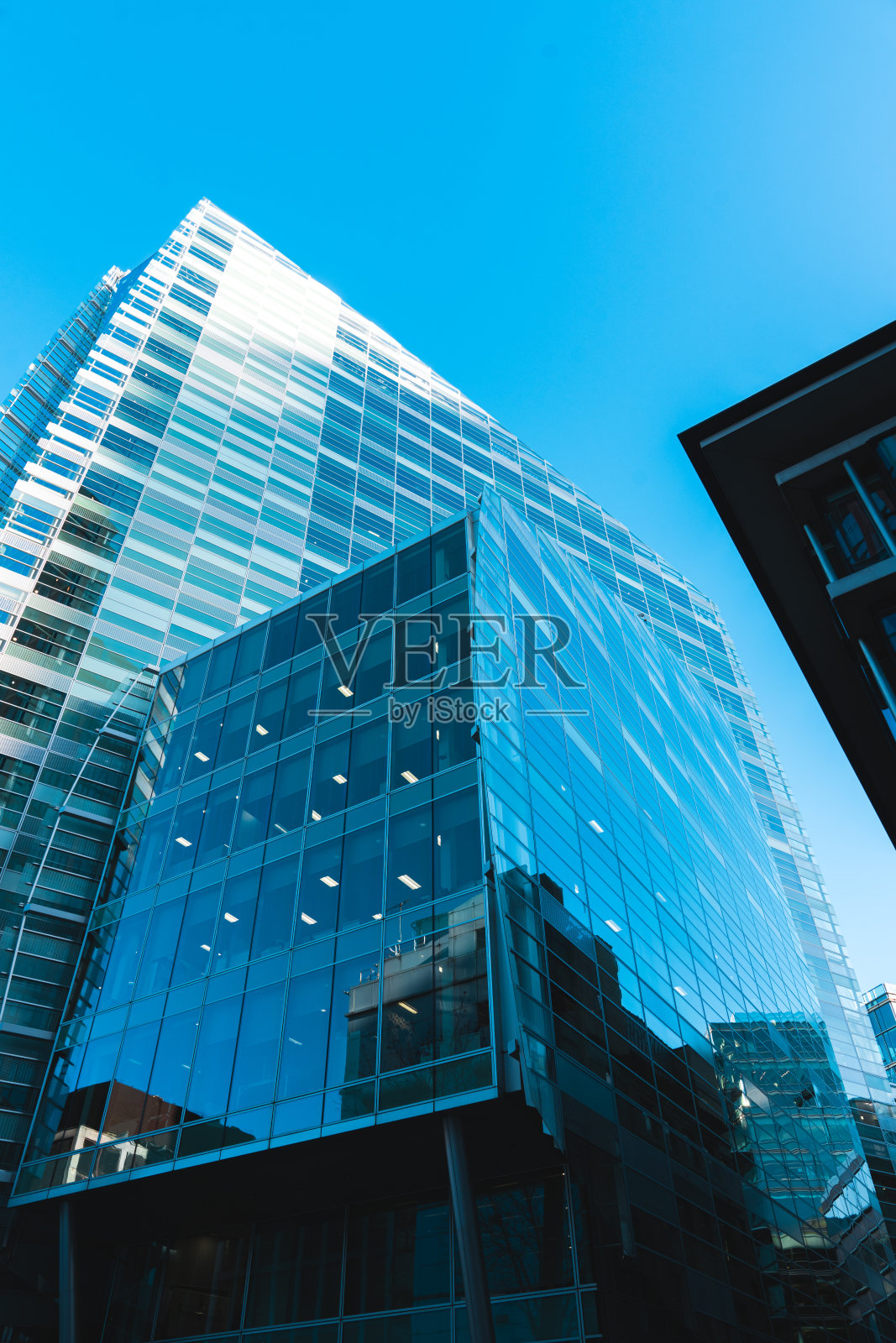 现代办公大楼细节，伦敦照片摄影图片