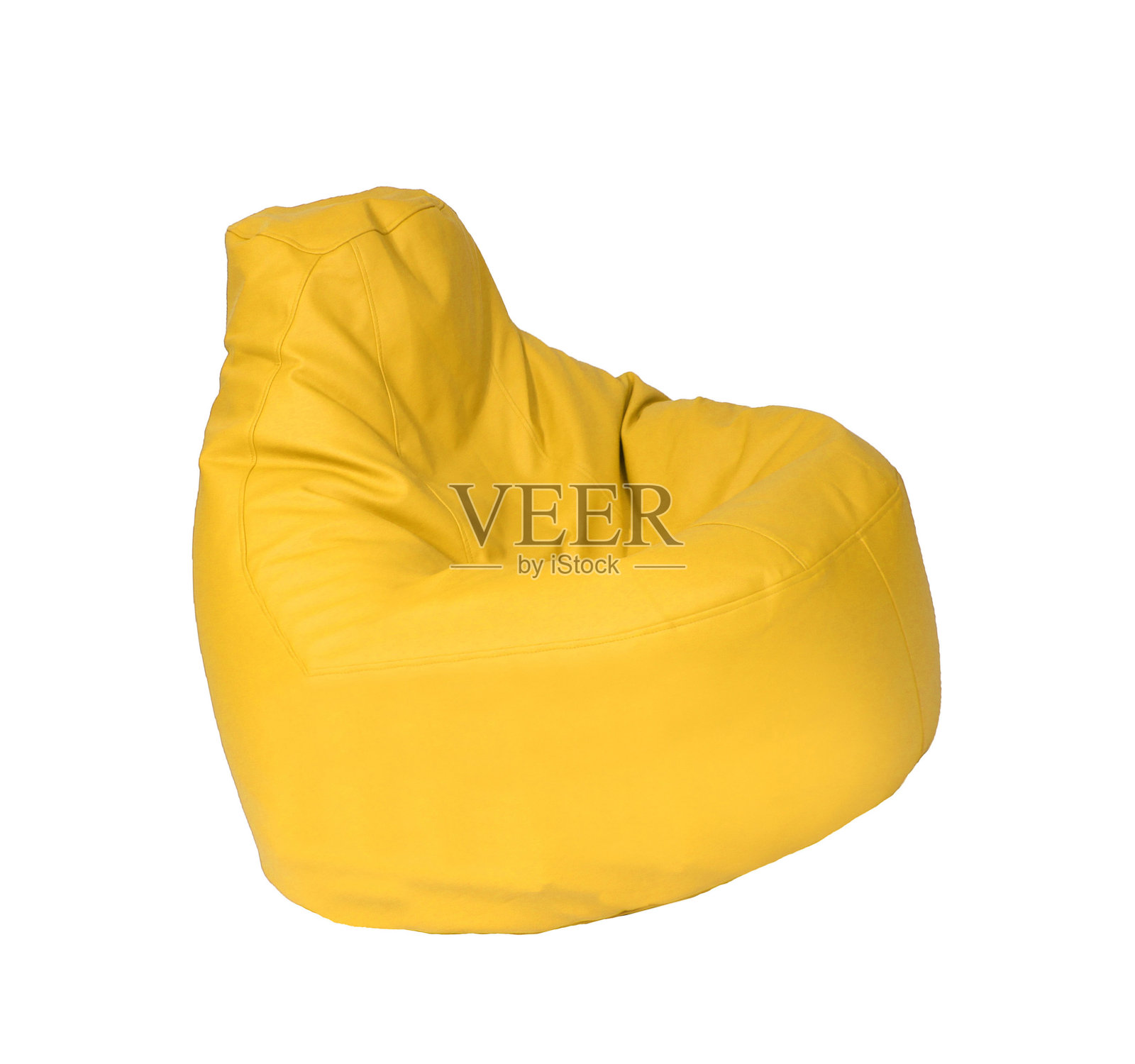 孤立在白色的豆袋照片摄影图片