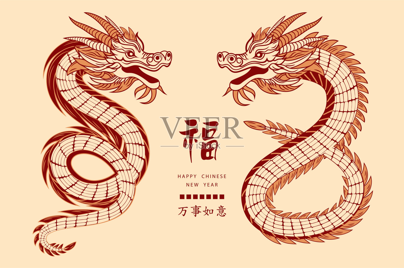 中国新年插画图片素材