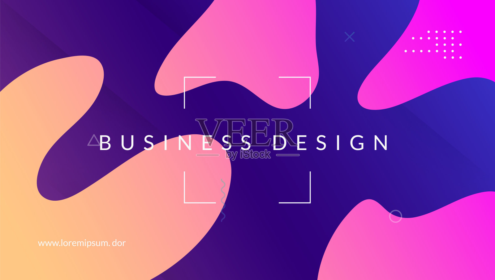 液体覆盖。新潮的形状。3d商业构图。未来派传单。流动梯度布局。波浪登陆页。紫色图形横幅。抽象的设计。紫色液体盖插画图片素材