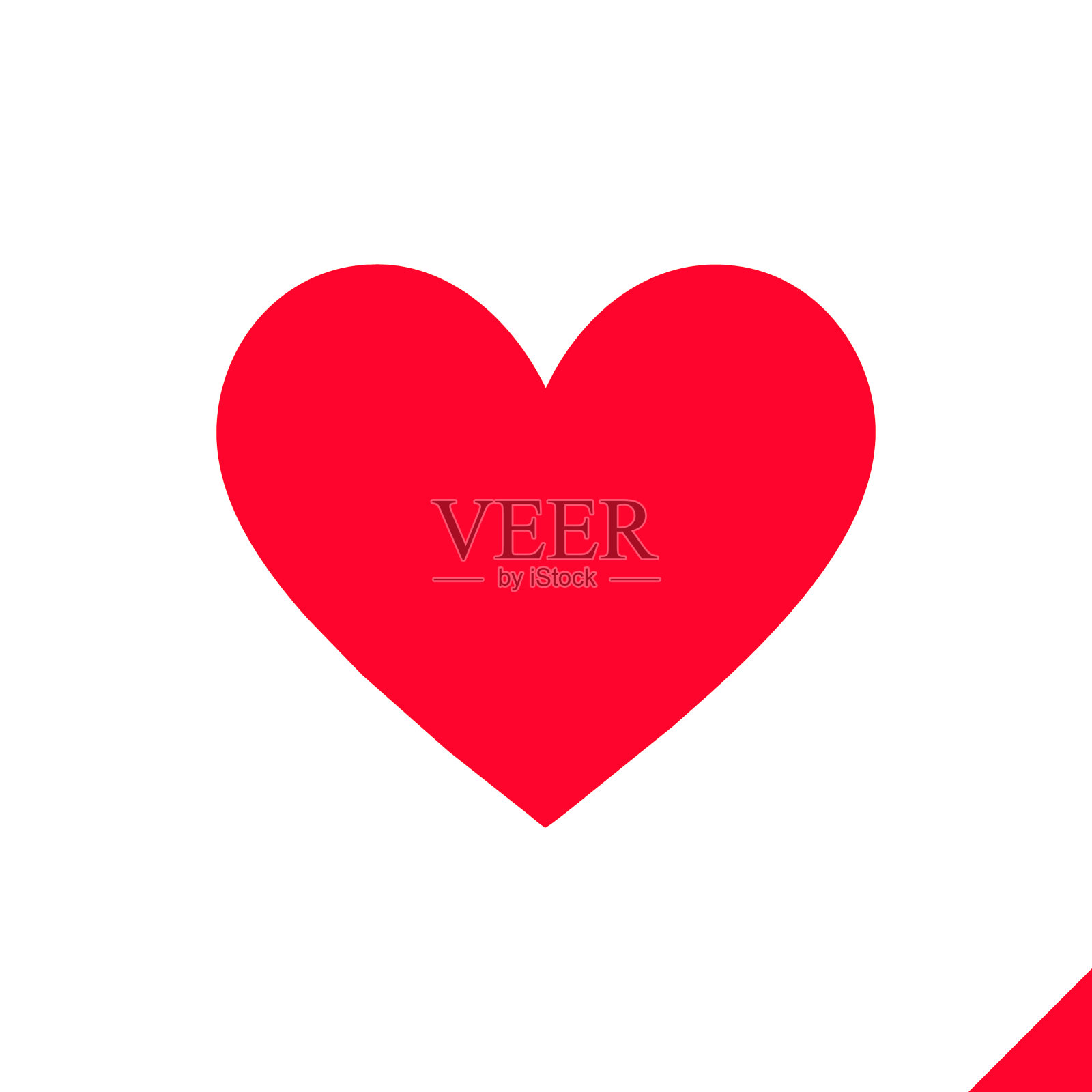 情人节爱心可编辑图标矢量素材插画图片素材