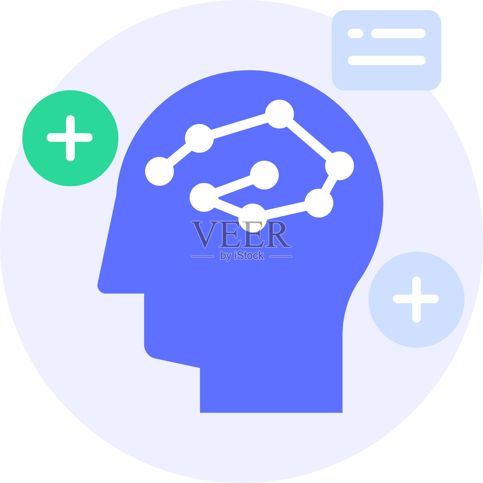 批判性思维现代图标插图插画图片素材