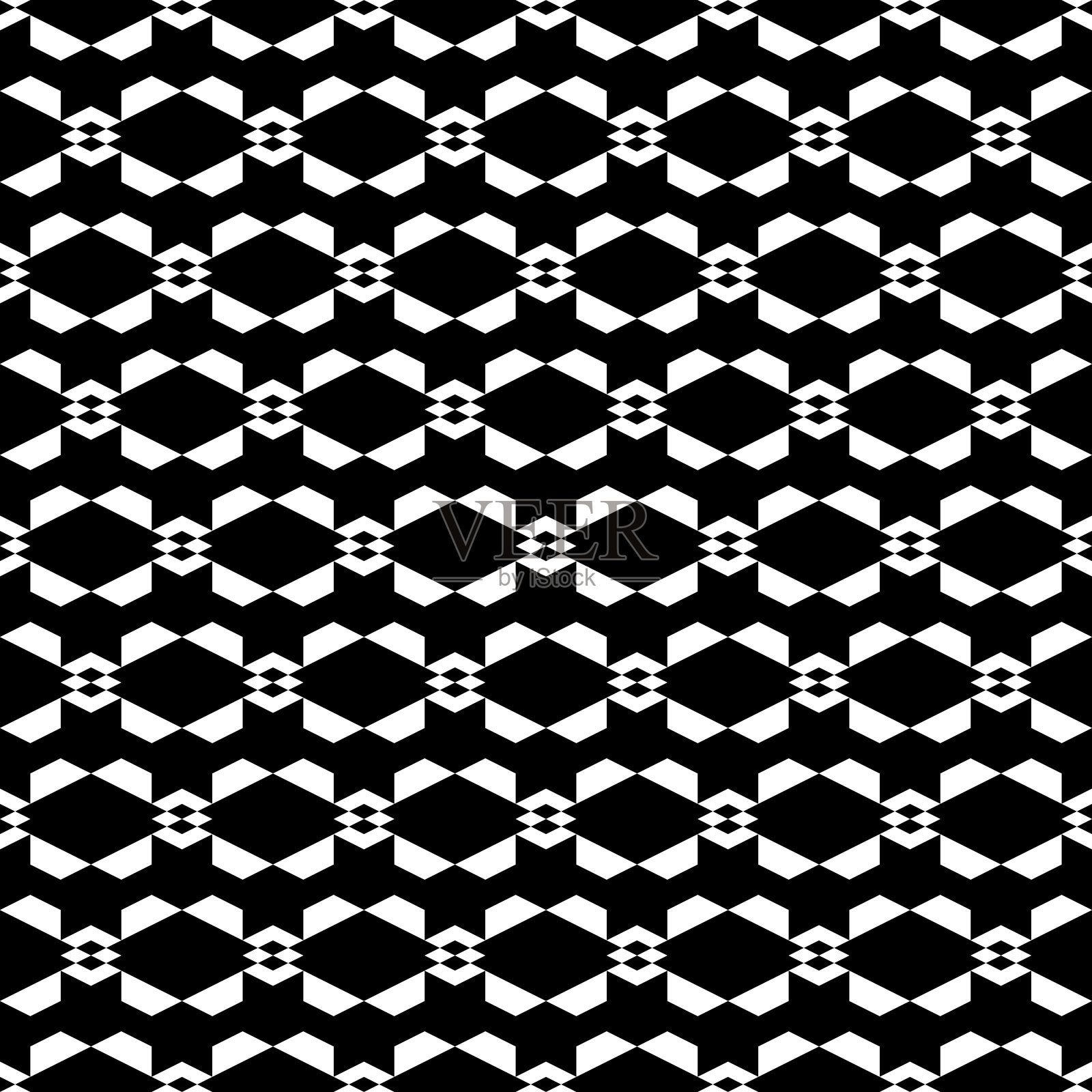 无缝模式。四边形、菱形、人物装饰。多边形图案。几何壁纸。抽象的背景。数码纸张，纺织印花，网页设计。几何背景。向量的艺术品插画图片素材