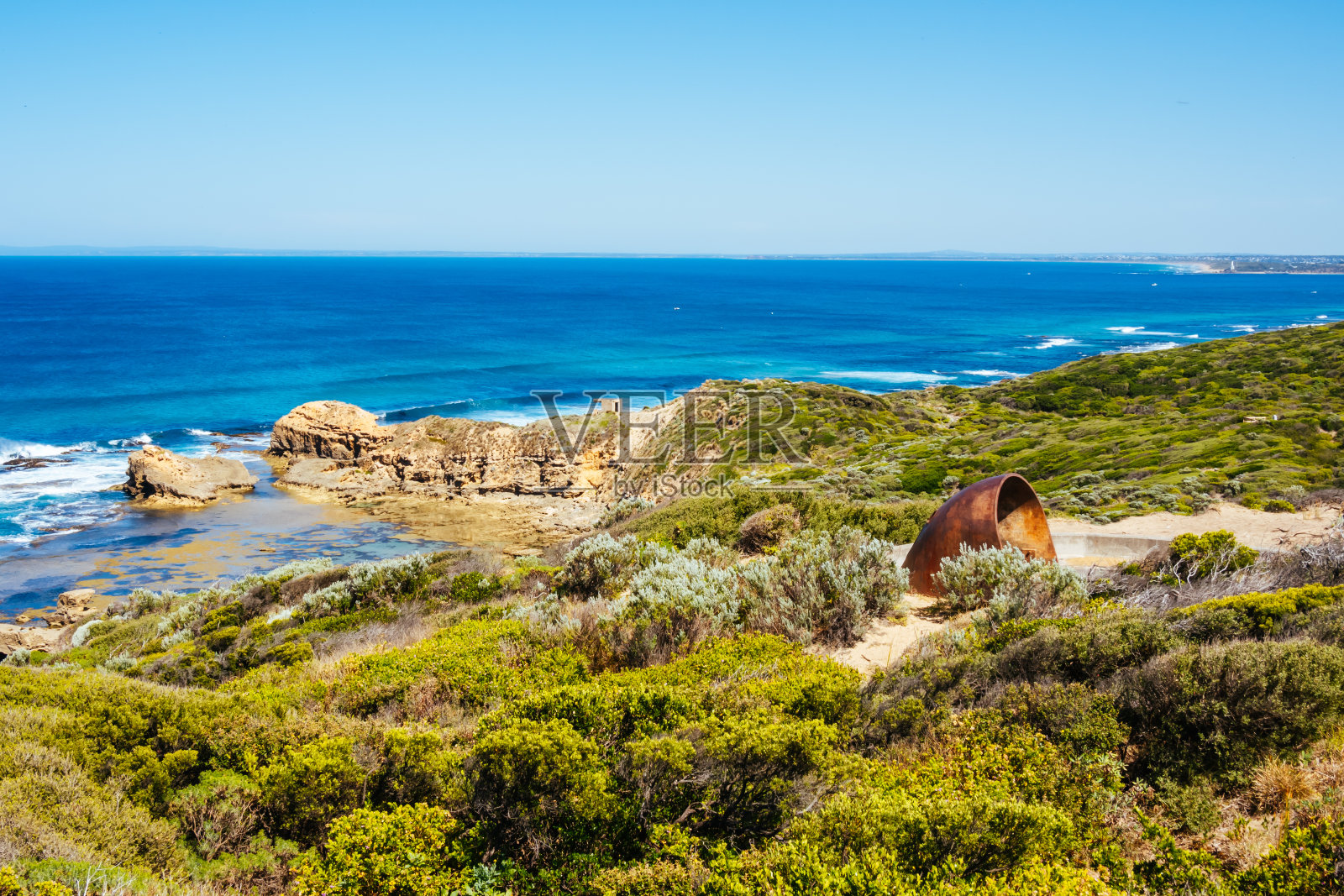 澳大利亚夏日的尼皮恩角照片摄影图片