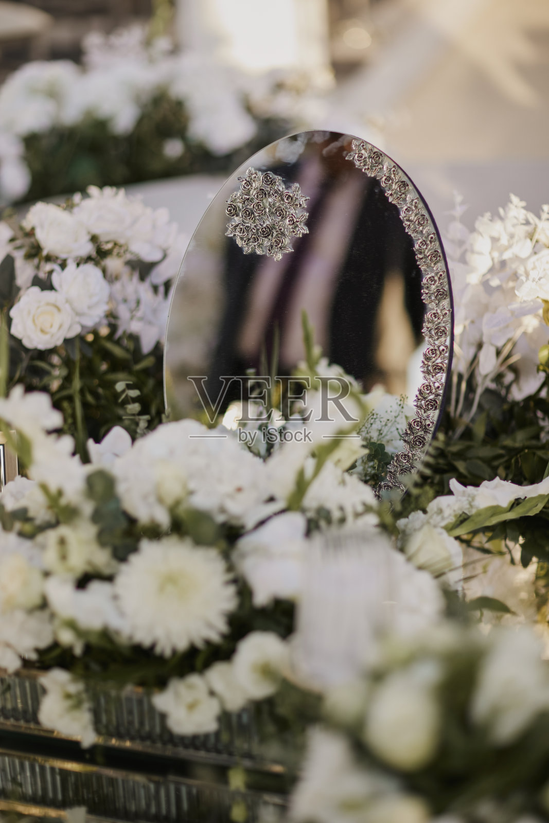 波斯婚礼仪式装饰和传统食物的照片照片摄影图片