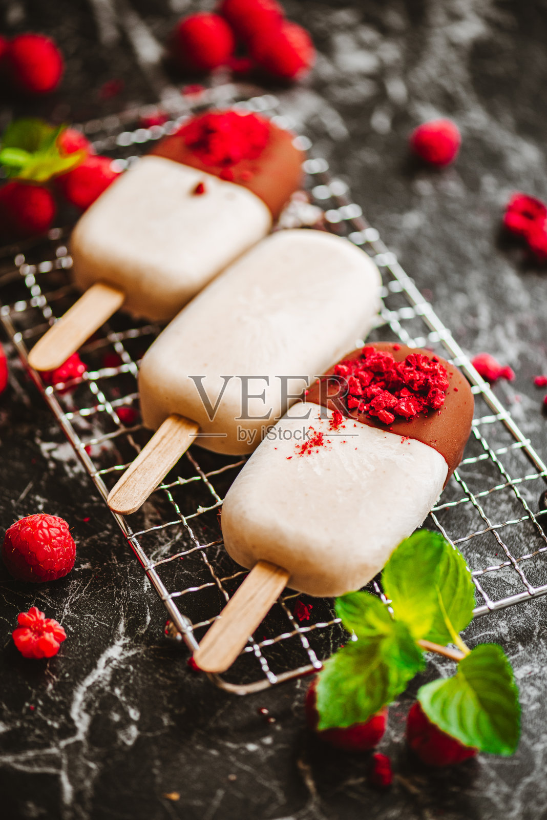 素食香草冰棍照片摄影图片