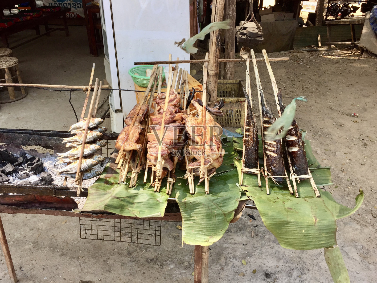 炸鱼鸡照片摄影图片