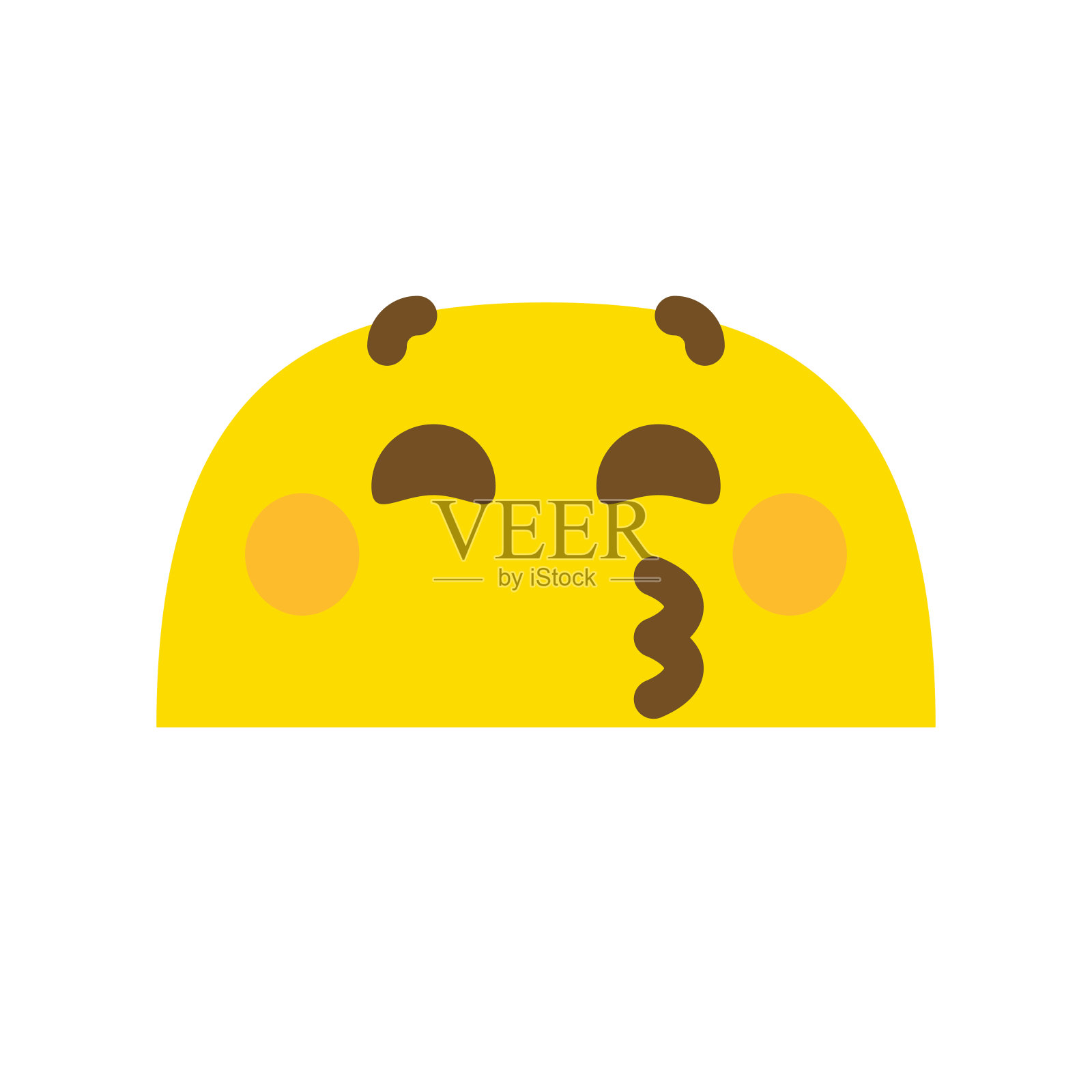 可爱的表情设计插画图片素材