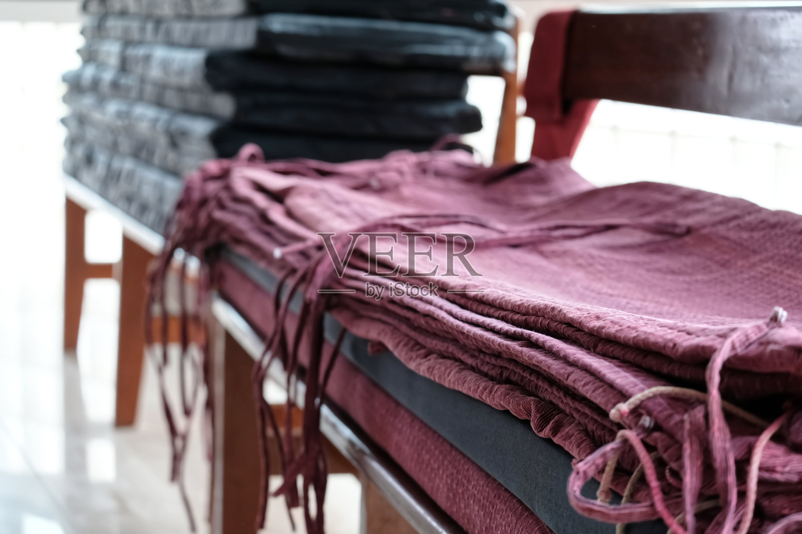 枕套、椅子套。照片摄影图片