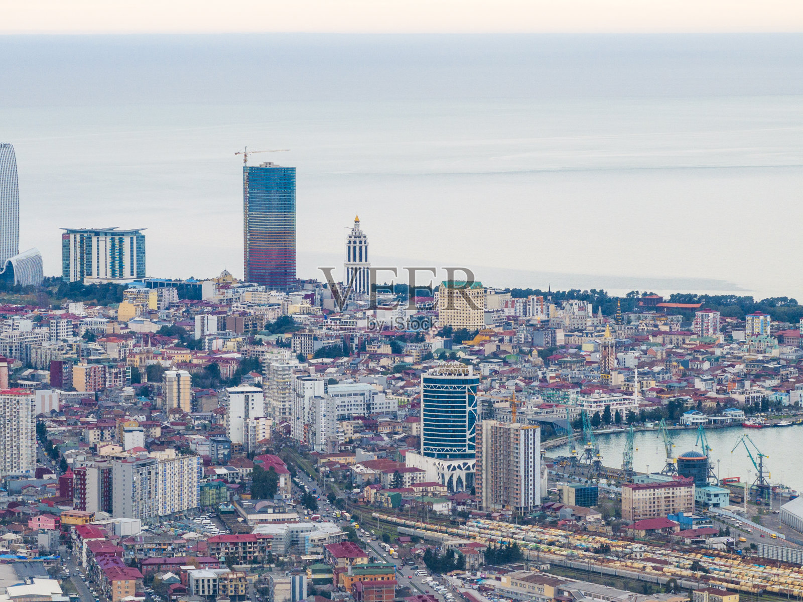 巴统的城市照片摄影图片