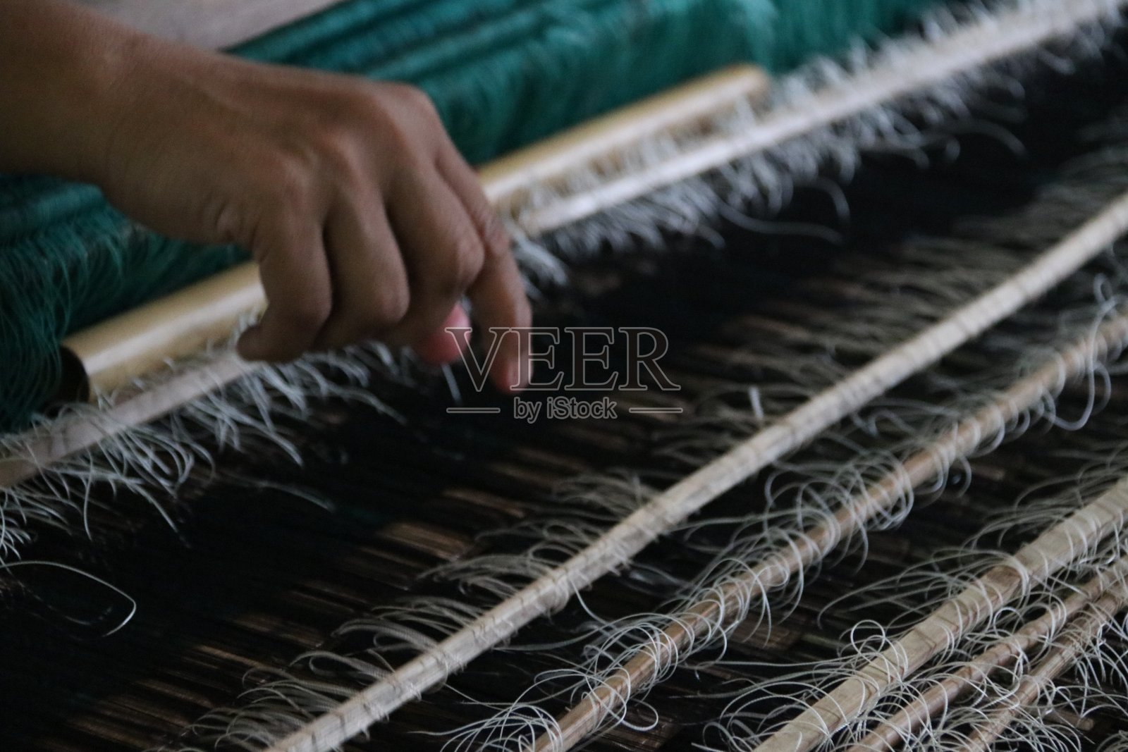 Songket工艺照片摄影图片