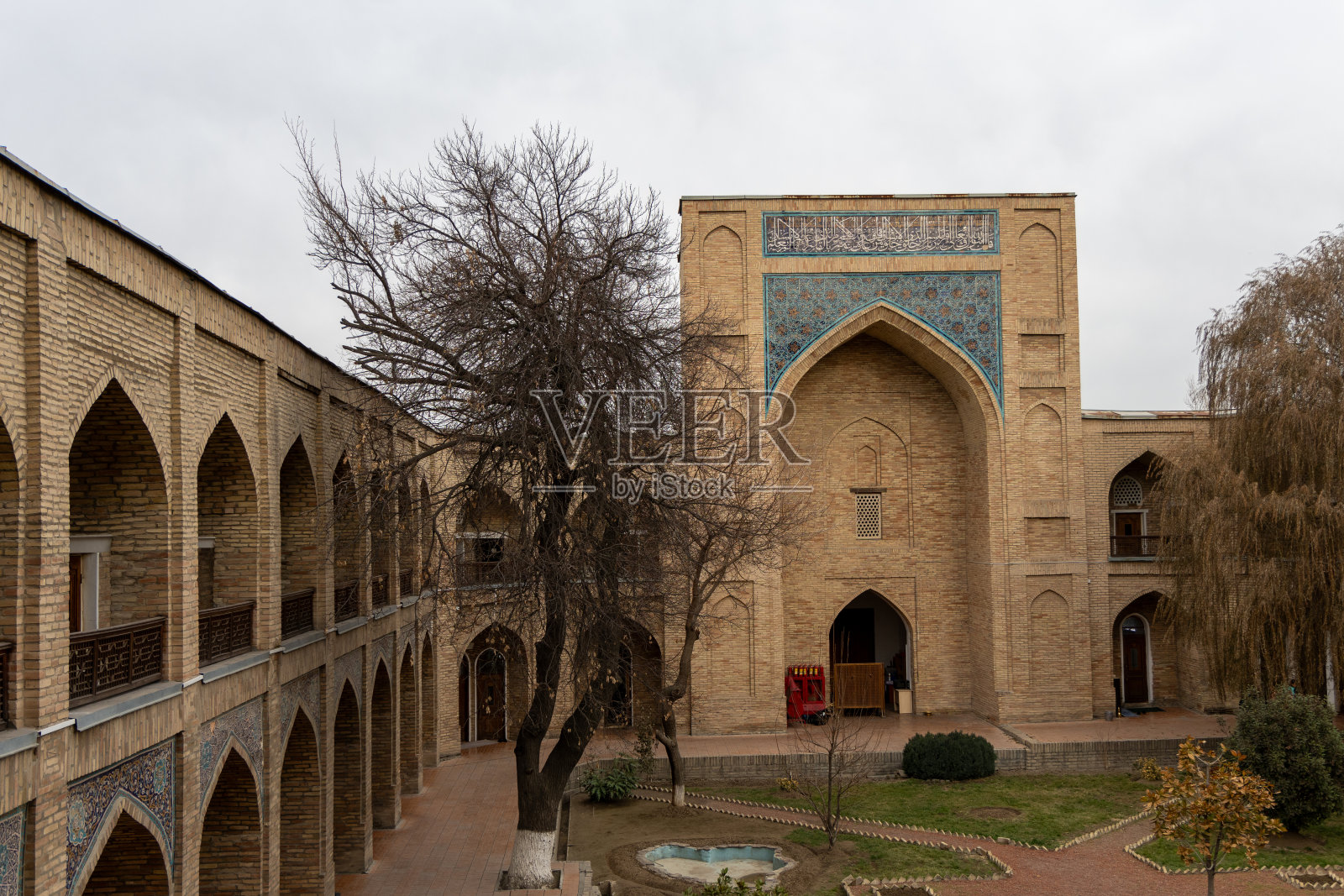 Kukeldash Madrasah照片摄影图片