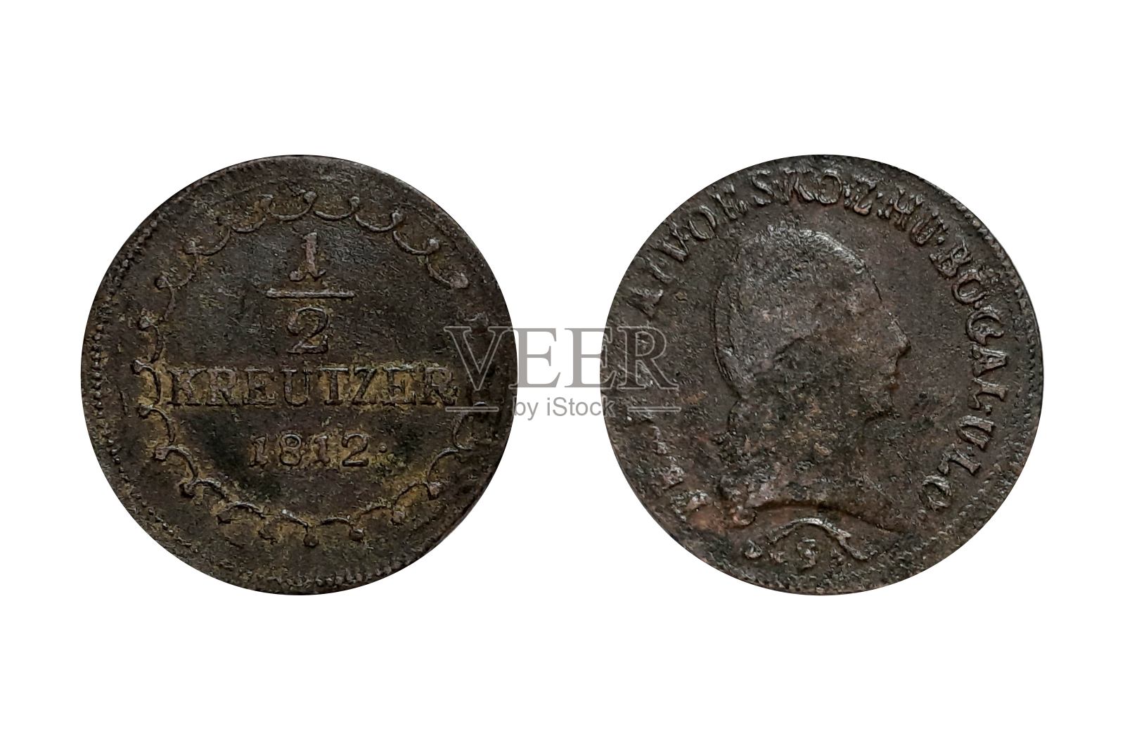 1812年奥地利帝国的弗朗茨一世照片摄影图片