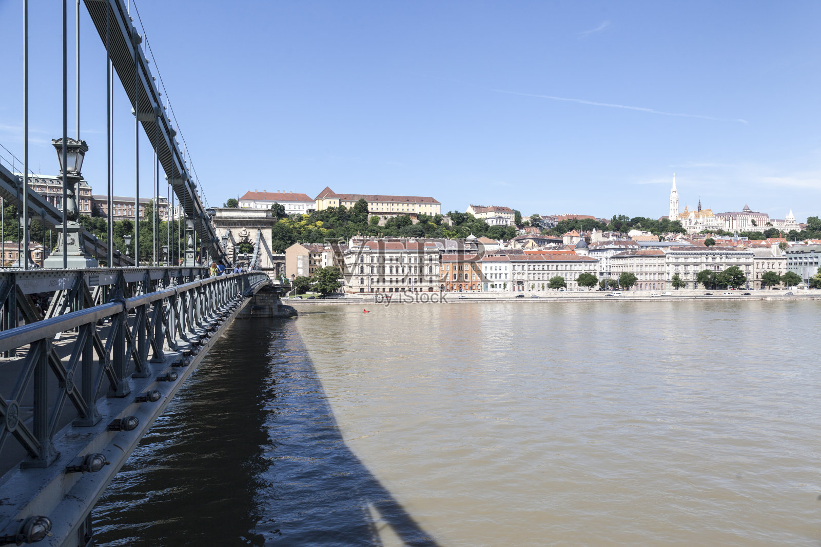 匈牙利布达佩斯多瑙河链子桥照片摄影图片