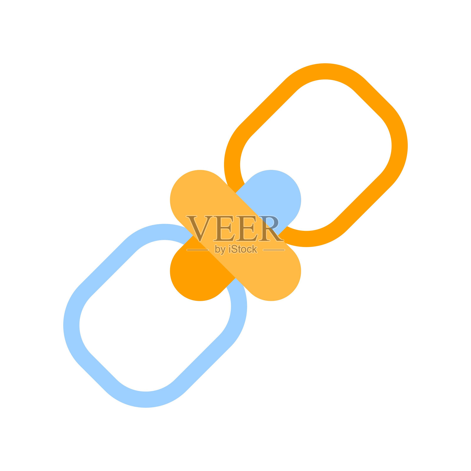 链接图标插画图片素材