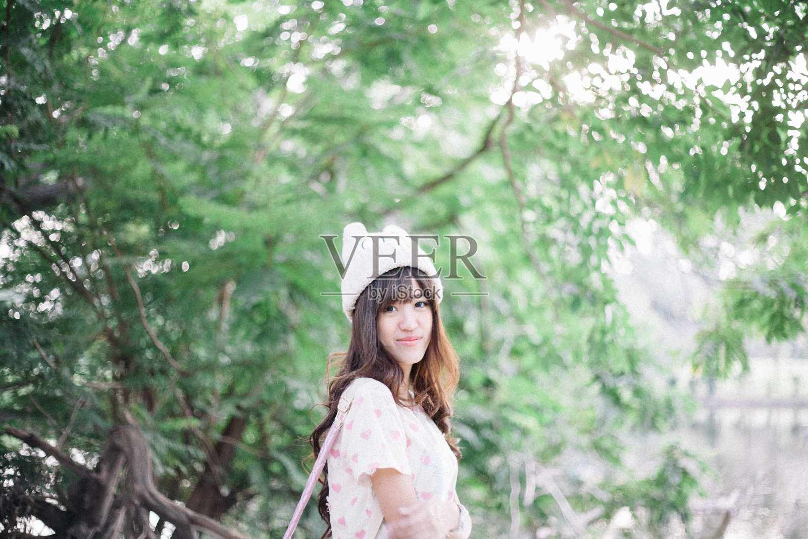 可爱的亚洲女人照片摄影图片