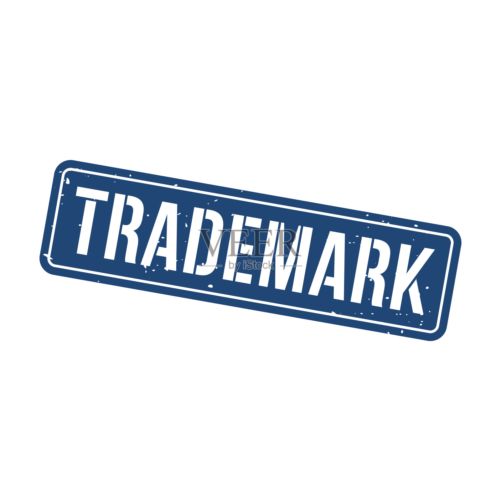 新商标邮票，商标垃圾广场标志插画图片素材