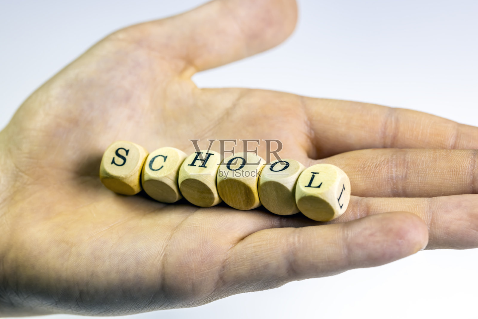 手表示学校这个词照片摄影图片