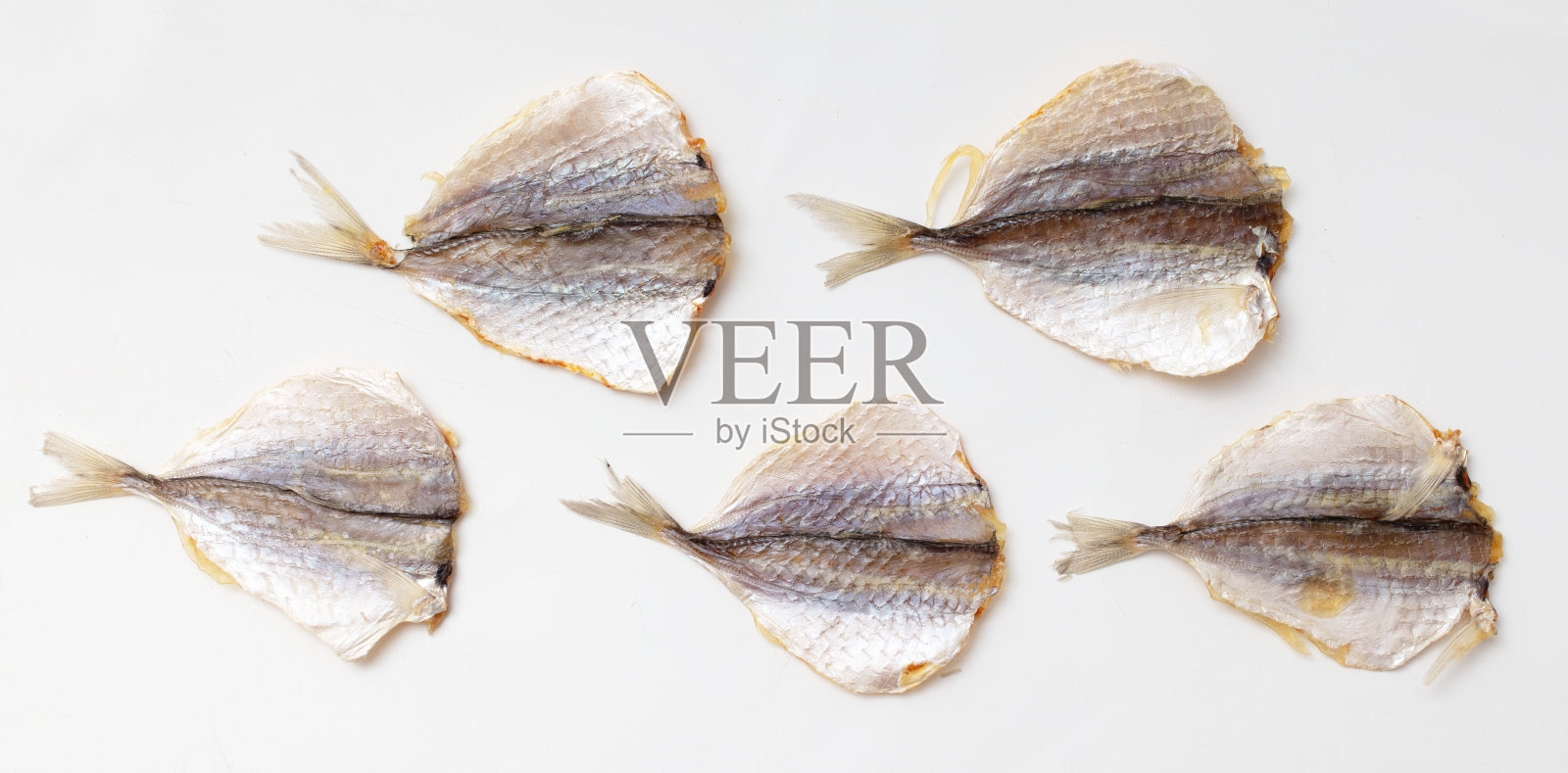 干马鲛鱼孤立在白色背景照片摄影图片