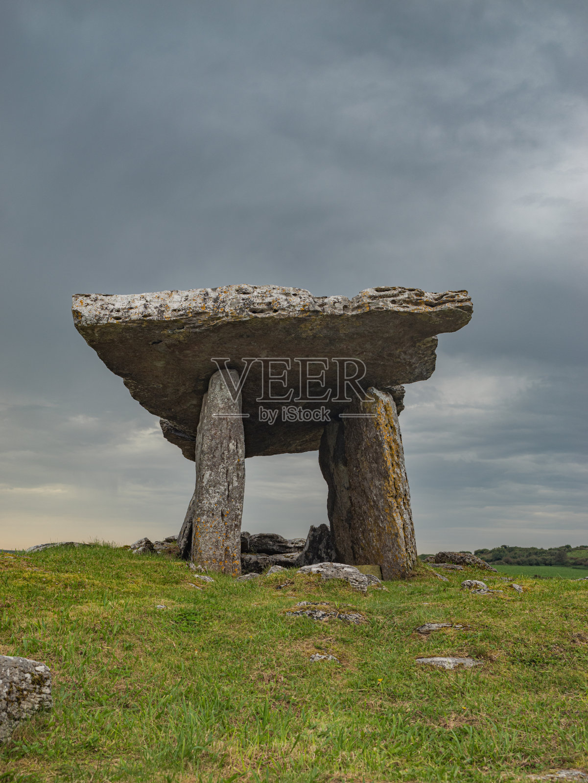 Poulnabrone Dolmen爱尔兰照片摄影图片