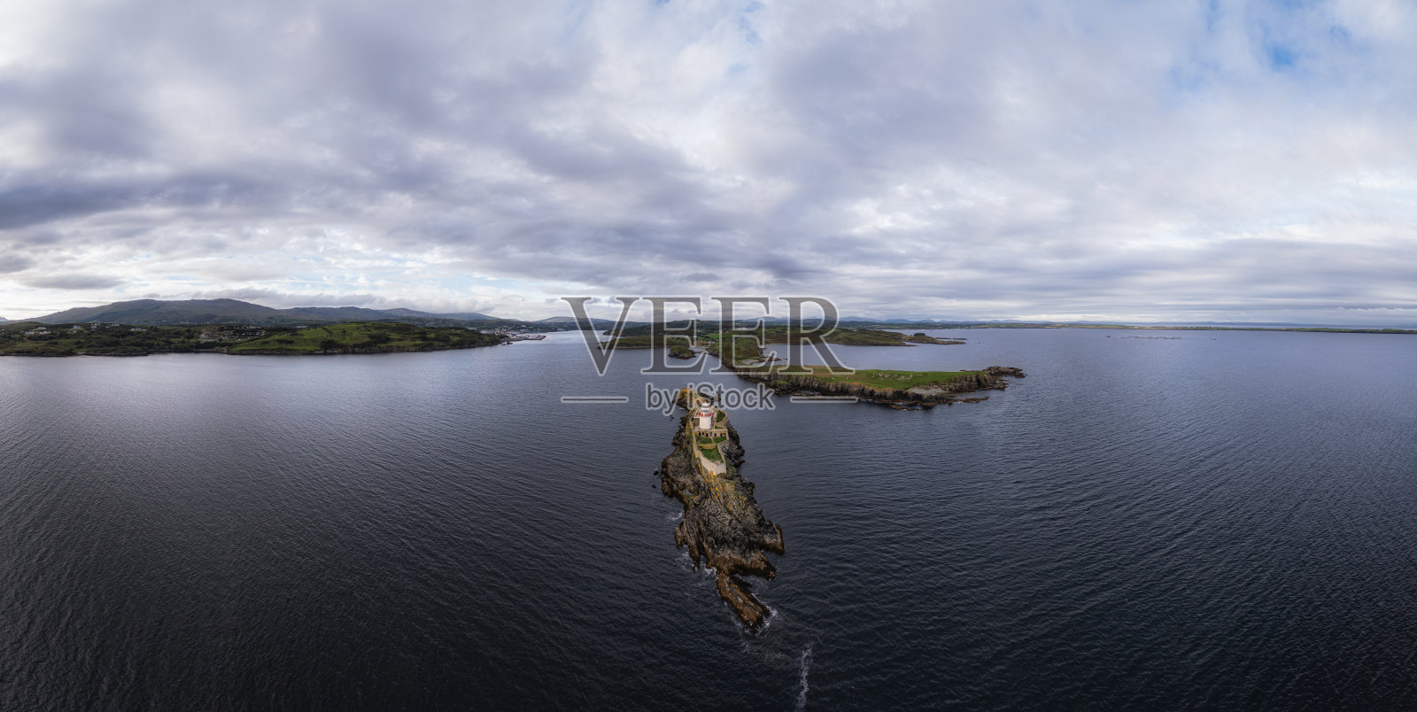 爱尔兰烂岛灯塔照片摄影图片