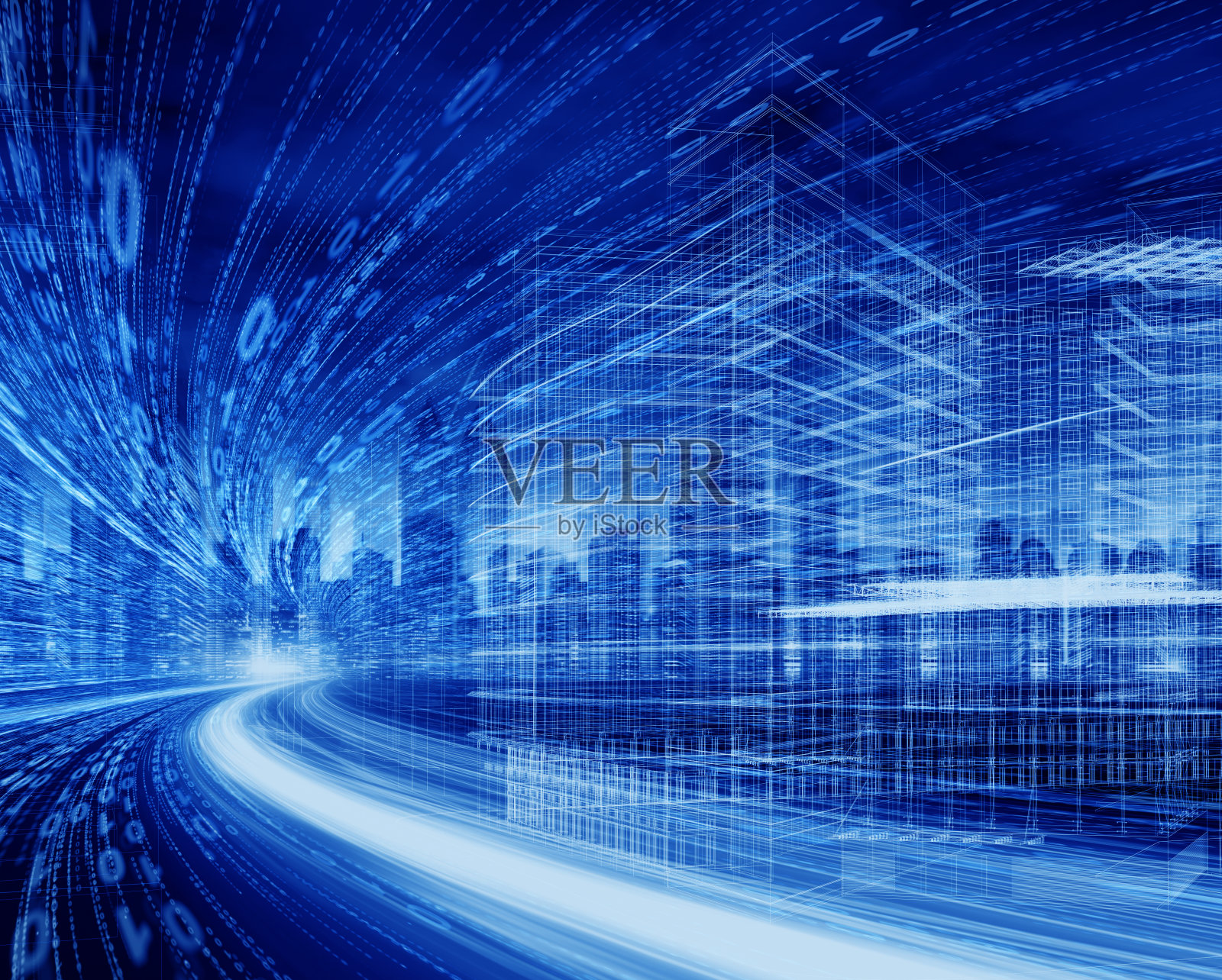 城市信息化与网络技术照片摄影图片