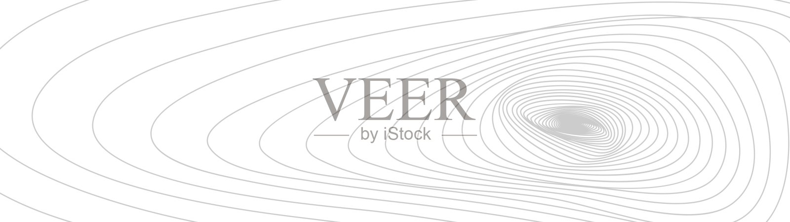 波浪流动的线条在抽象的背景。抽象弯曲的线条涟漪效应图形。简单的设计。具有弯曲波的当代矢量图形。矢量图插画图片素材