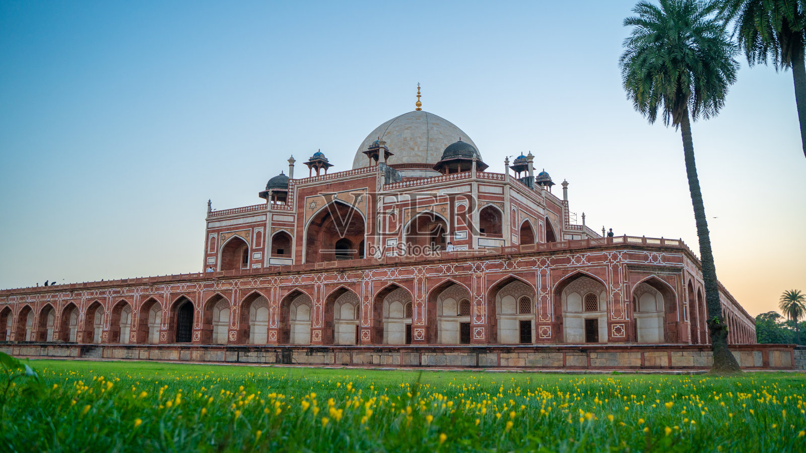 胡玛云的陵墓位于印度新德里照片摄影图片
