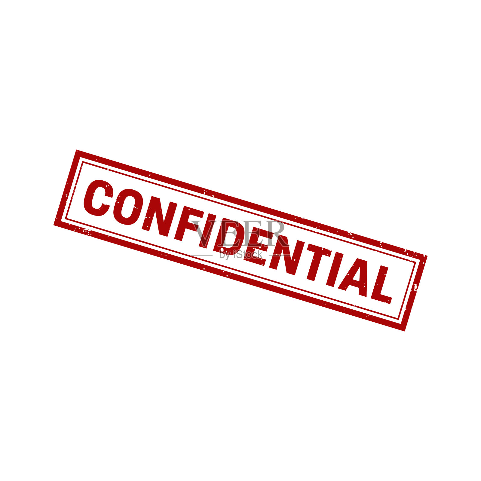 保密印章、保密方号插画图片素材