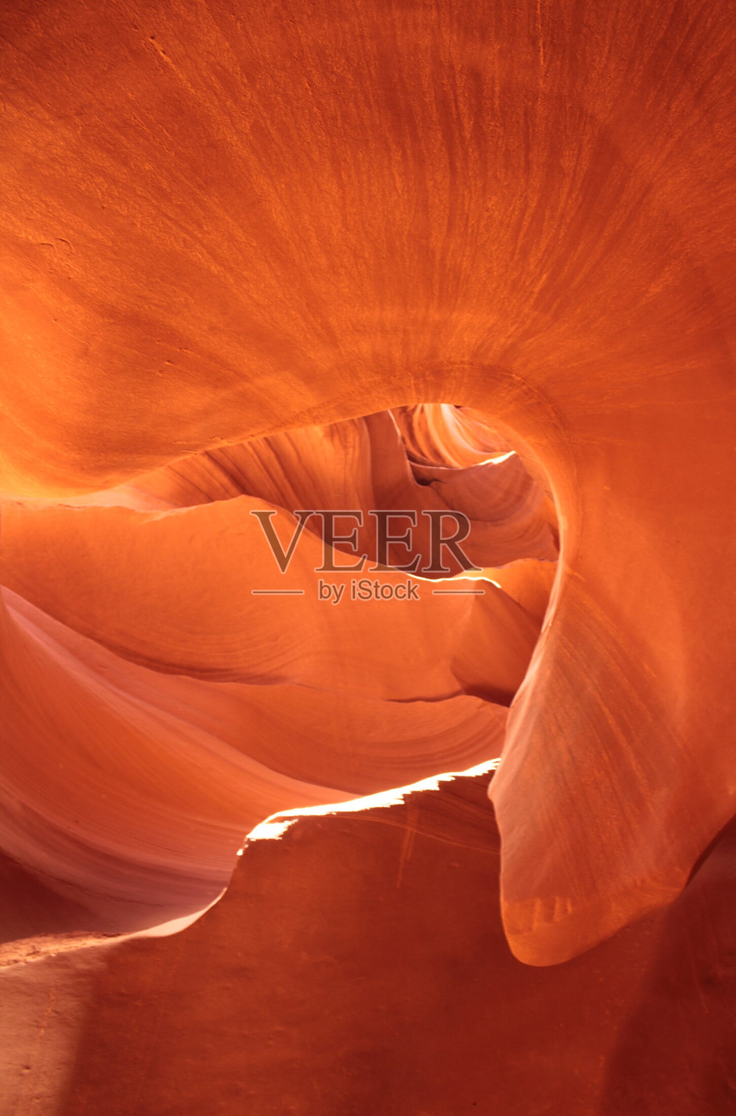 羚羊峡谷的海浪照片摄影图片