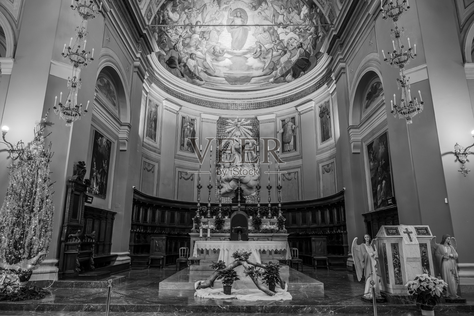 利帕ransone, Ascoli Piceno, Marche。SS. Gregorio Magno和Margherita共同大教堂2023照片摄影图片