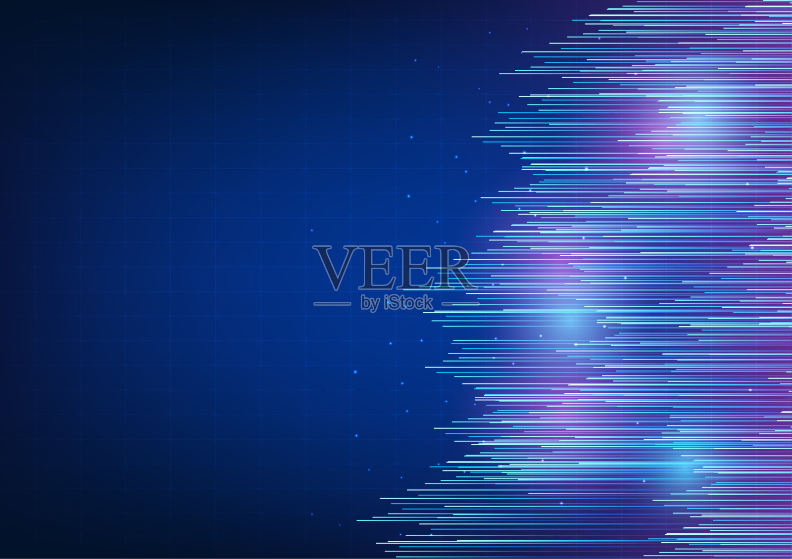 摘要技术背景未来重叠的数字线路代表了通过高速互联网网络进行的创新网络通信。创新数据未来，互联网网络连接插画图片素材