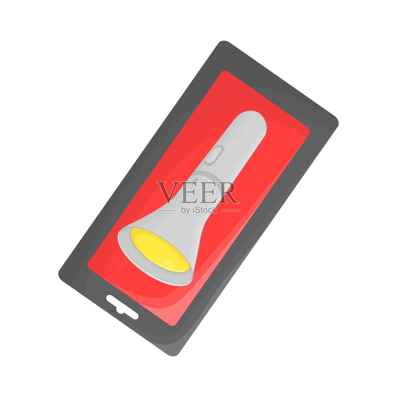 手电筒插画图片素材