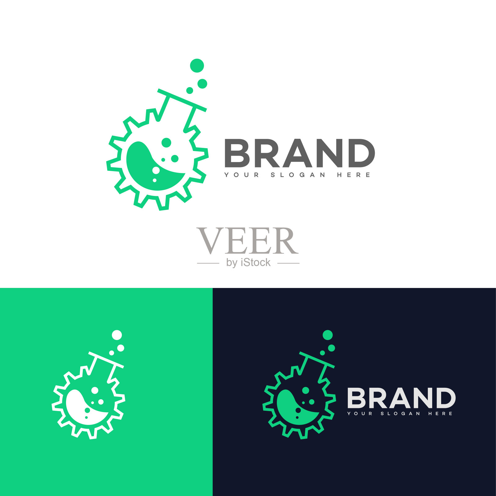 实验室技术员插画图片素材