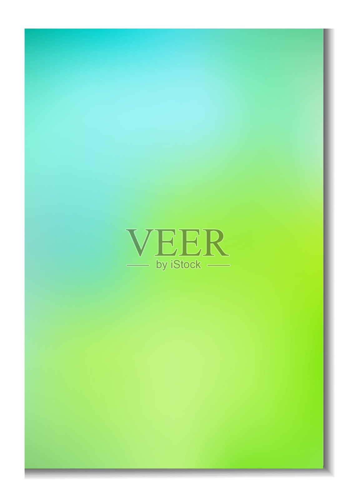 抽象的蓝色和绿色波浪背景。矢量梯度网格。变异。饱和鲜艳的色彩混合。现代设计模板海报，广告横幅，小册子，传单，封面，网站。插画图片素材