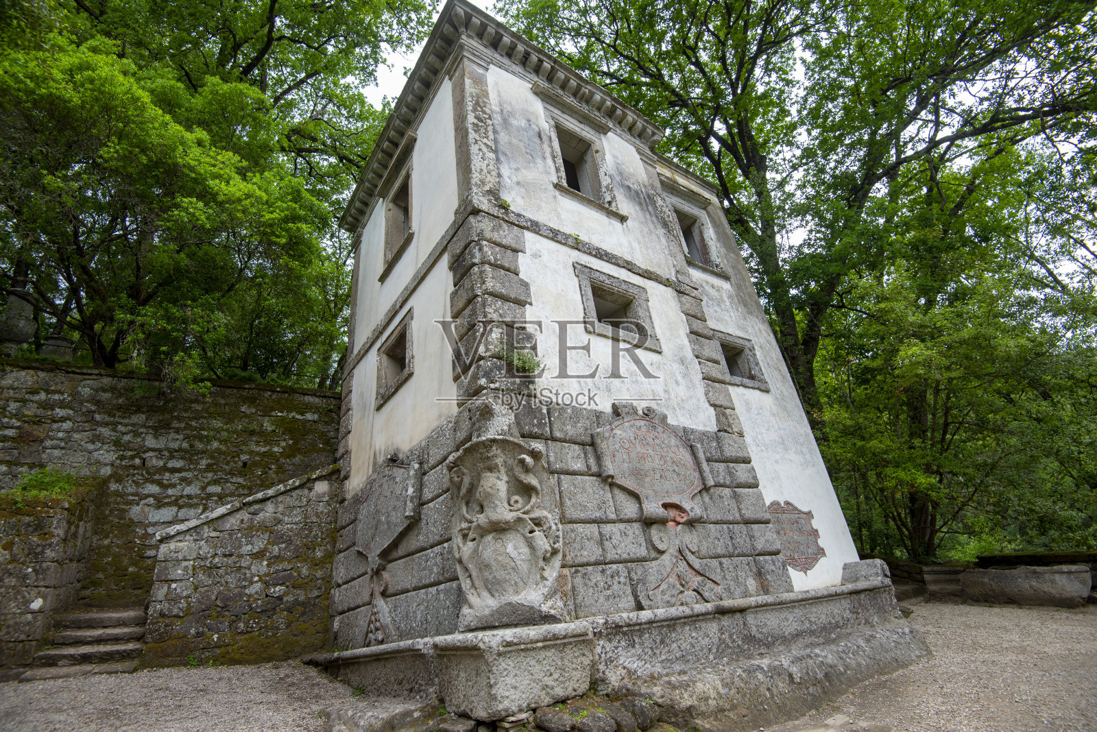 圣博斯克公园照片摄影图片