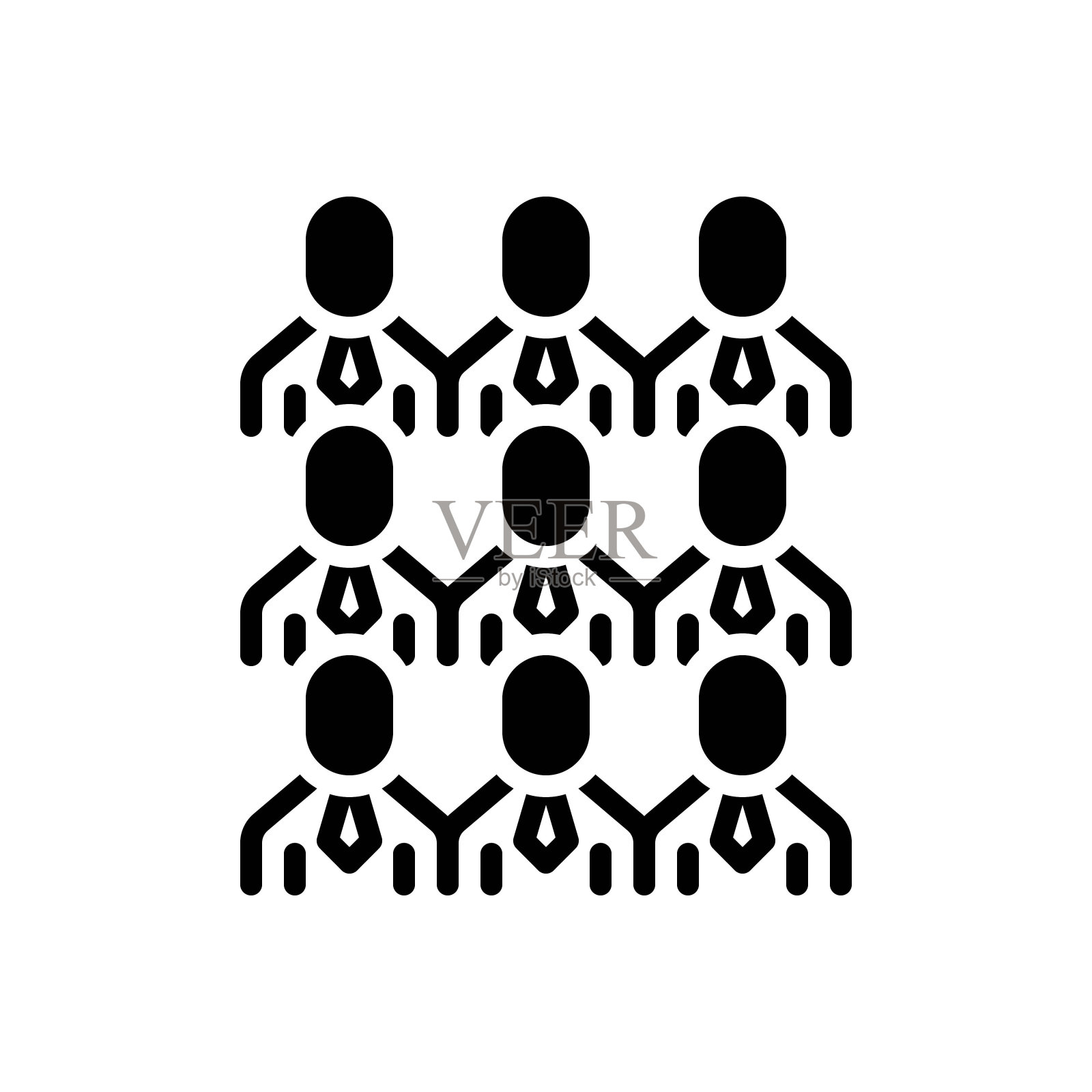 团队组插画图片素材